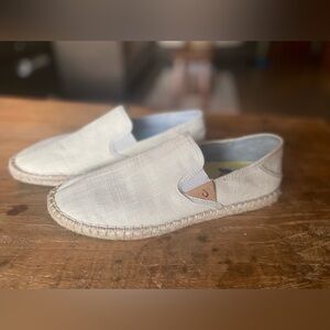 Olukai Kaula Pa'a Kapa Women’s Convertible Espadrille Slip-On Tapa Size 8.5